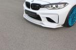 BMW M2 Coupe on Blue Wheels by Hamann 2016 года